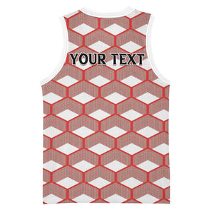 Personalized Kenya Athletics Basketball Jersey White Jersey LT15