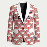 Personalized Kenya Athletics White Jersey Blazer
