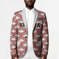 Personalized Kenya Athletics White Jersey Blazer