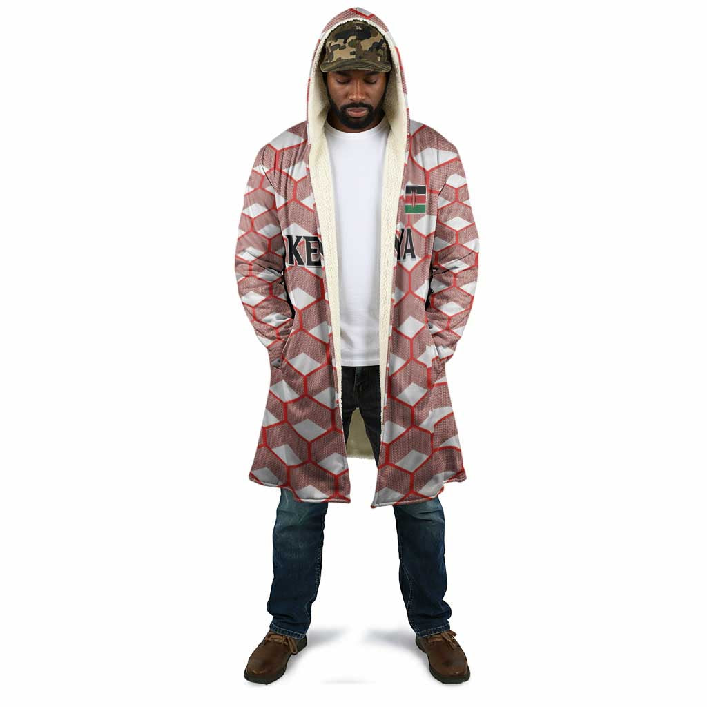 Personalized Kenya Athletics White Jersey Cloak