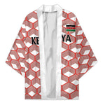 Personalized Kenya Athletics White Jersey Kimono