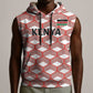 Personalized Kenya Athletics Sleeveless Hoodie White Jersey - African Pride