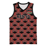Personalized Kenya Athletics Basketball Jersey Black Jersey LT15