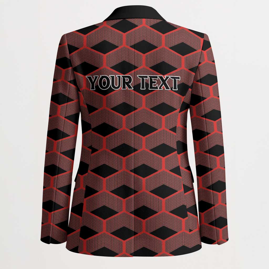 Personalized Kenya Athletics Black Jersey Blazer