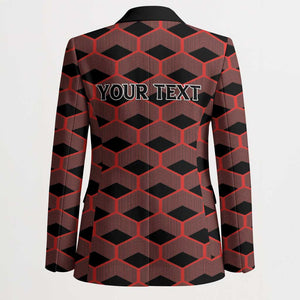 Personalized Kenya Athletics Black Jersey Blazer
