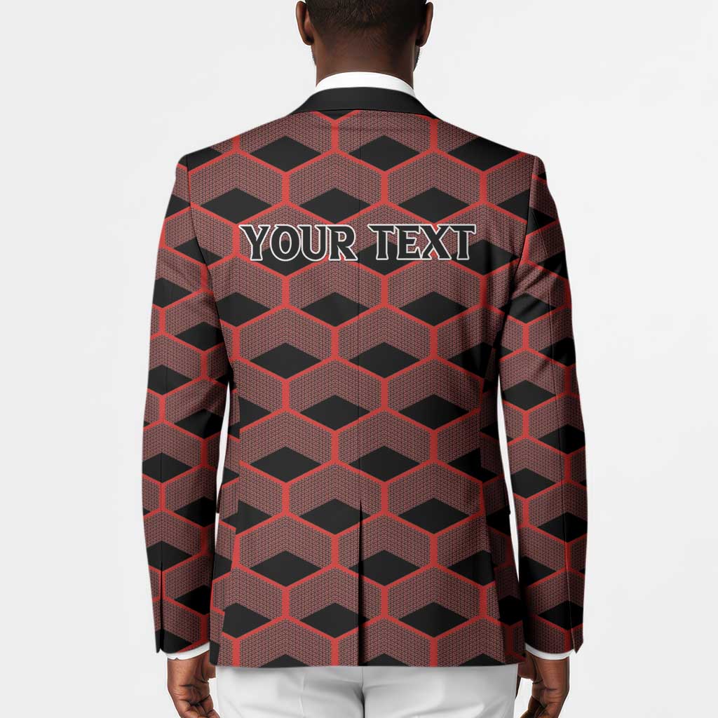 Personalized Kenya Athletics Black Jersey Blazer