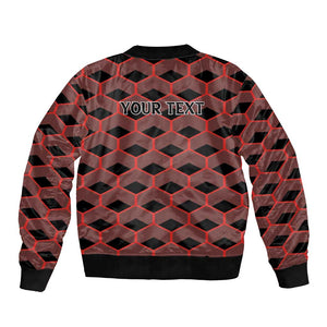 Personalized Kenya Athletics Bomber Jacket Black Jersey - African Pride