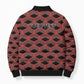 Personalized Kenya Athletics Black Jersey Bomber Puffer Jacket