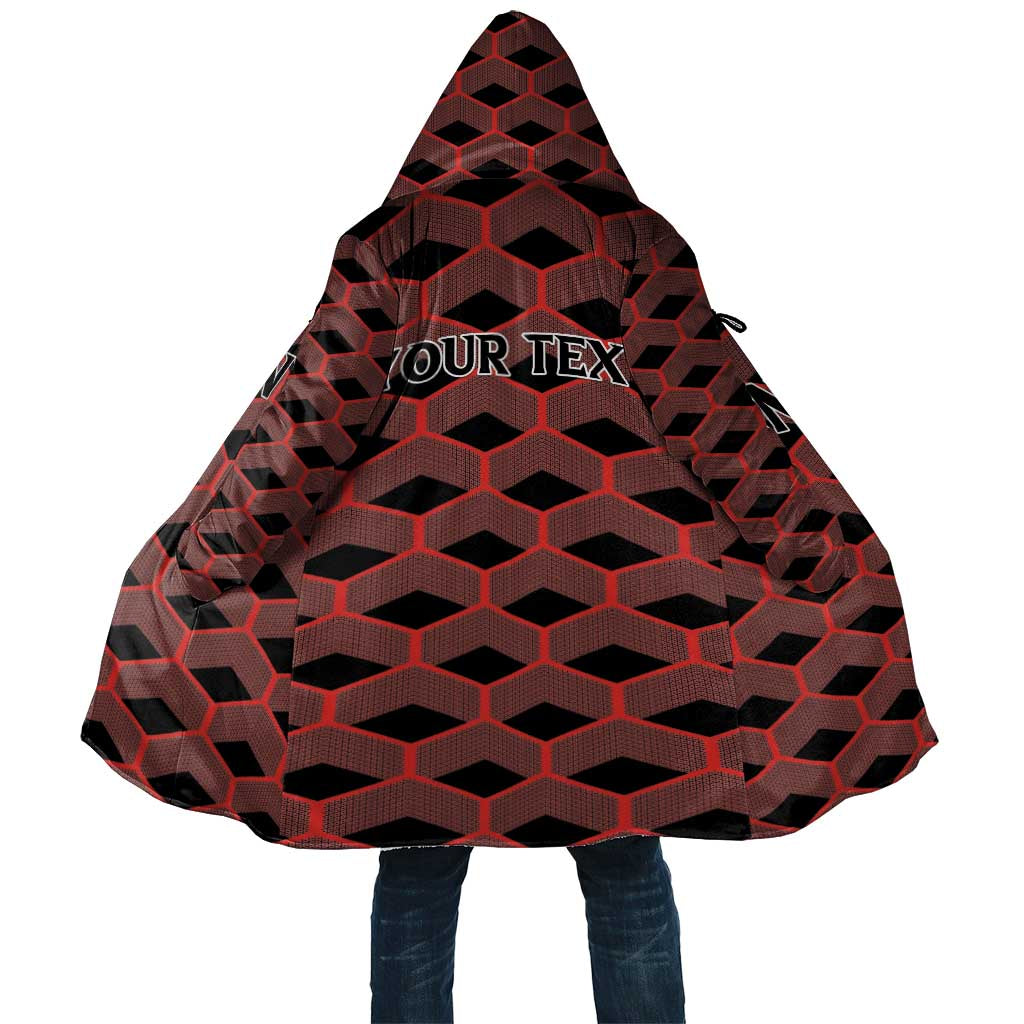 Personalized Kenya Athletics Black Jersey Cloak