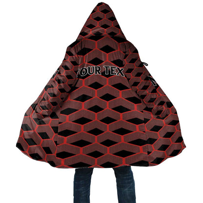 Personalized Kenya Athletics Black Jersey Cloak
