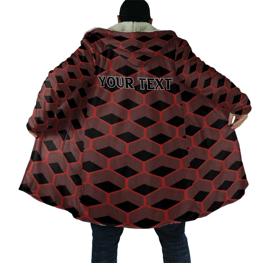 Personalized Kenya Athletics Black Jersey Cloak