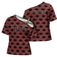 Personalized Kenya Athletics Black Jersey Cross Shoulder Shirt