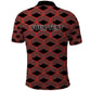 Personalized Kenya Athletics Polo Shirt Black Jersey - African Pride