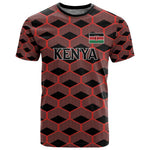 Personalized Kenya Athletics T shirt Black Jersey - African Pride