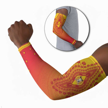 Personalized Benin African Dashiki Arm Sleeves
