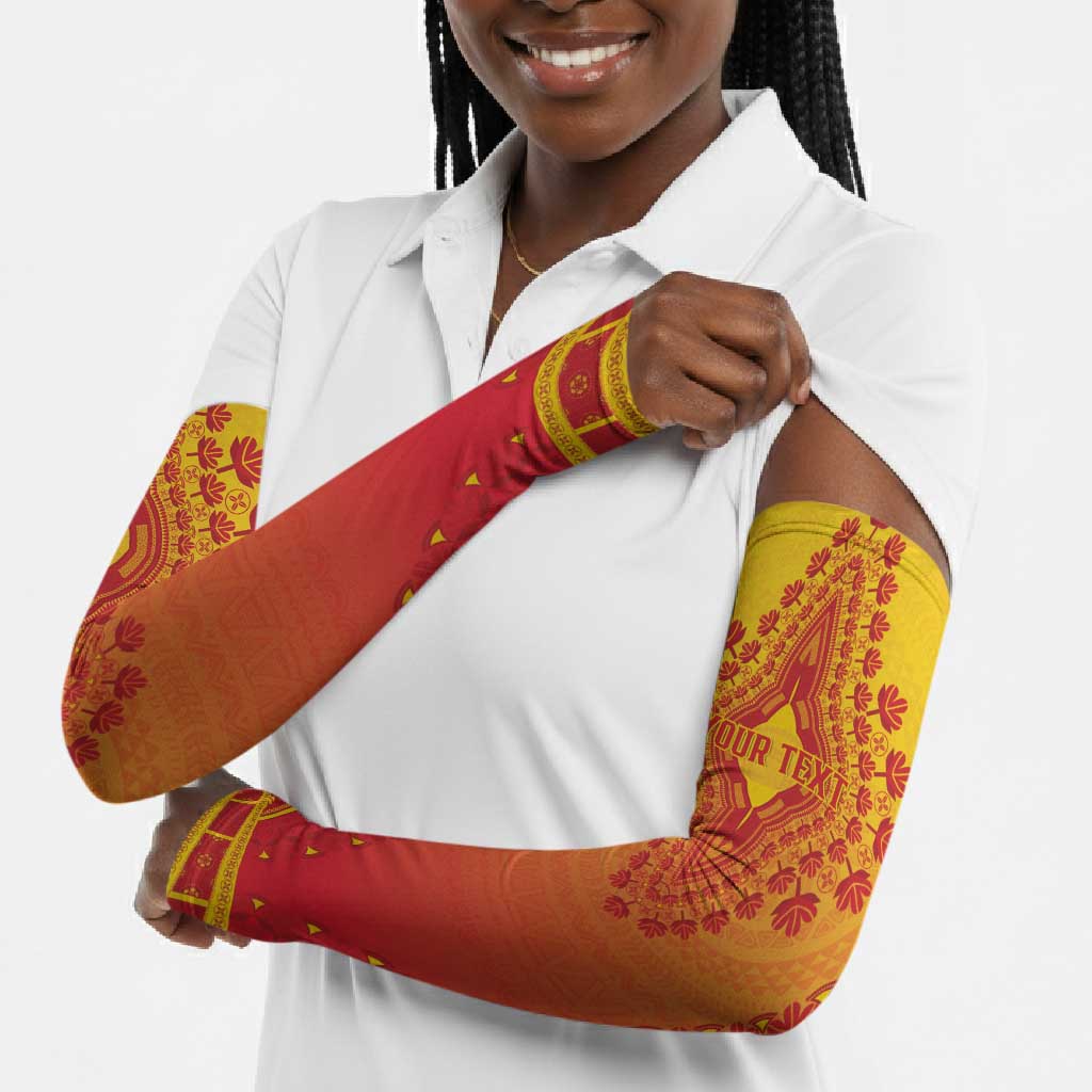 Personalized Benin African Dashiki Arm Sleeves