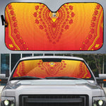 Benin African Dashiki Auto Sun Shade