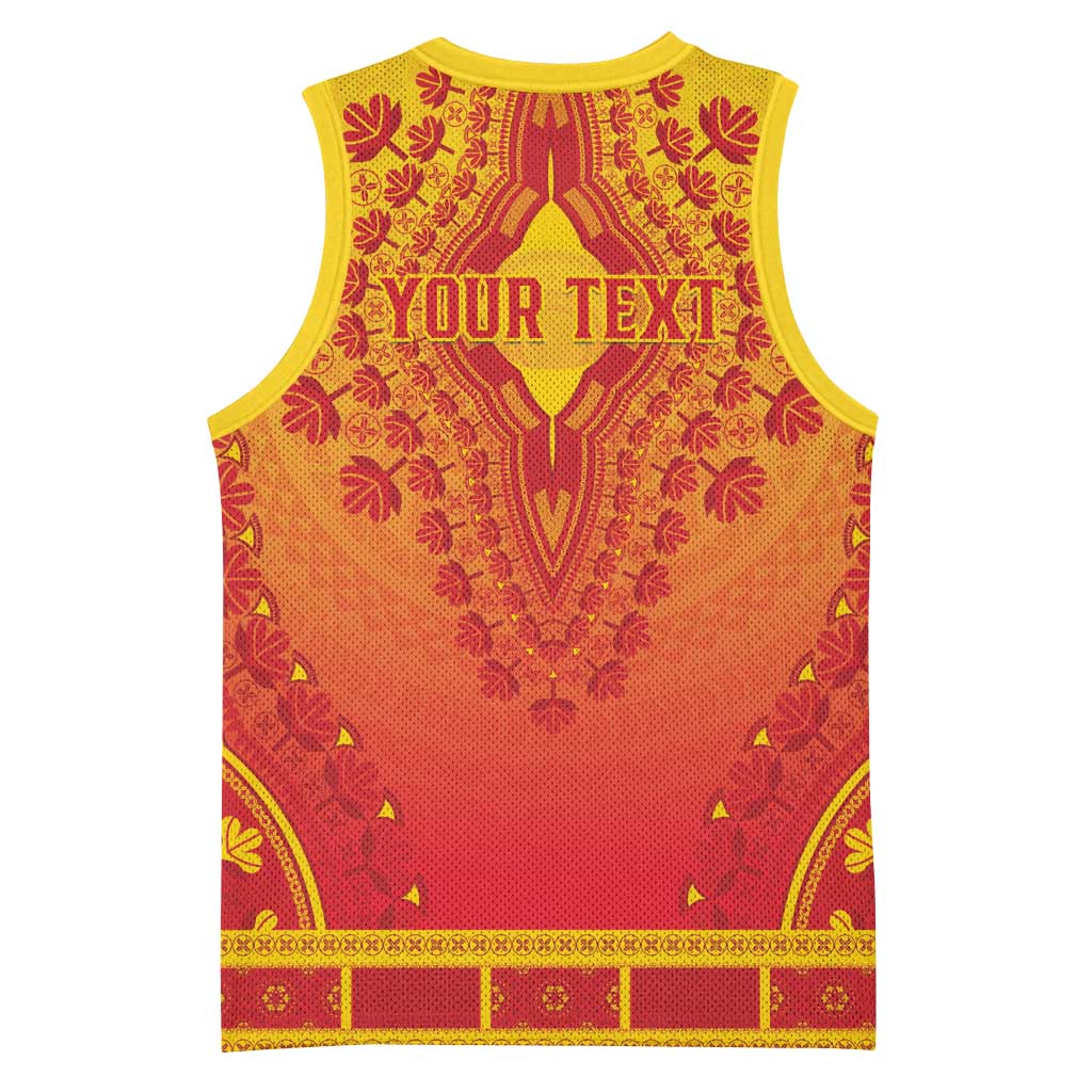 Personalized Afro Benin Basketball Jersey African Dashiki Style LT15