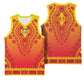 Personalized Afro Benin Basketball Jersey African Dashiki Style LT15