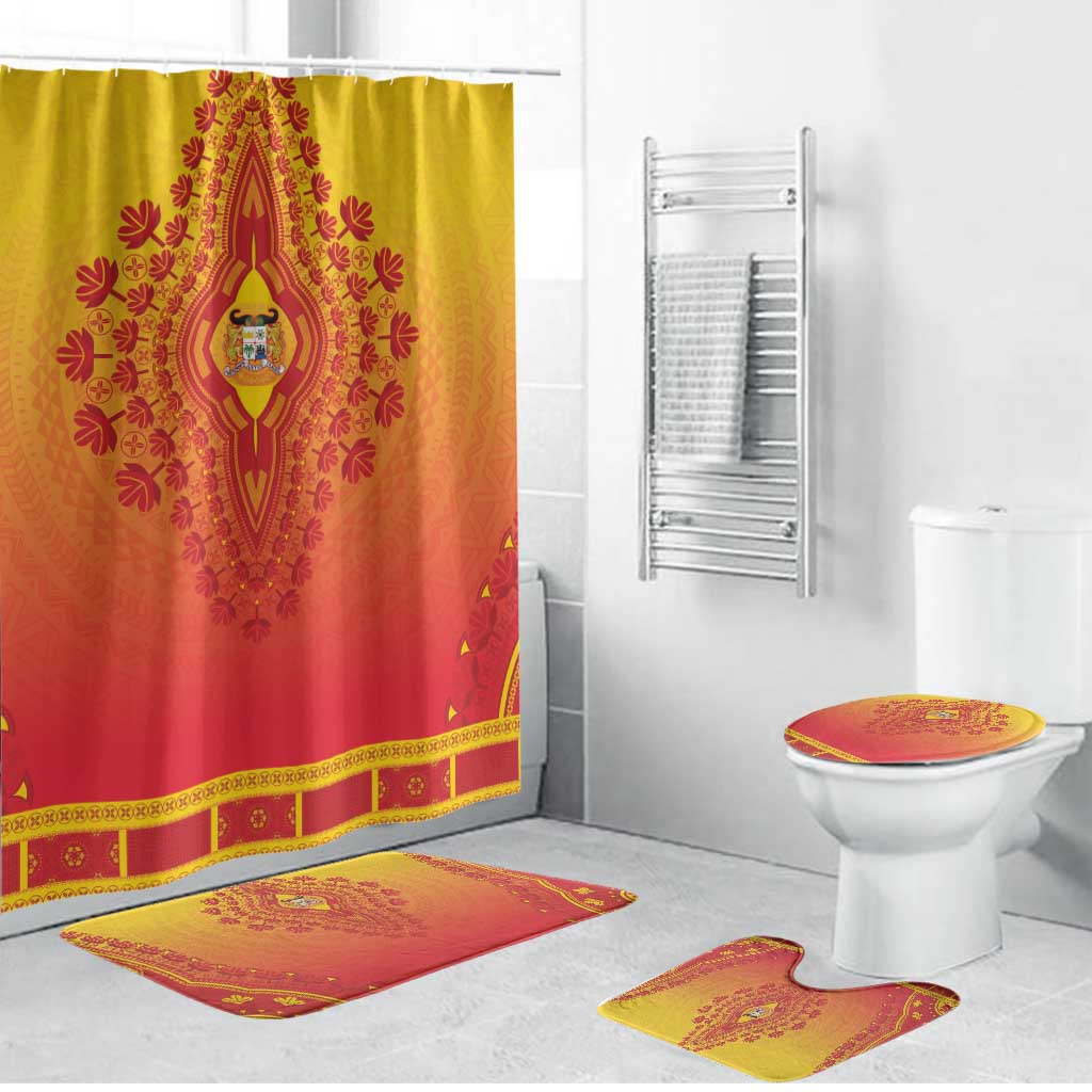 Benin African Dashiki Bathroom Set
