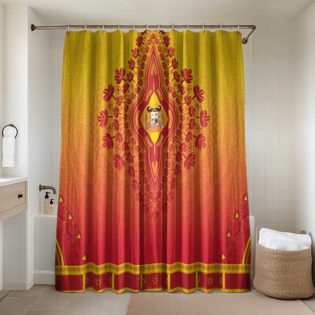 Benin African Dashiki Bathroom Set