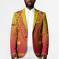 Personalized Benin African Dashiki Blazer