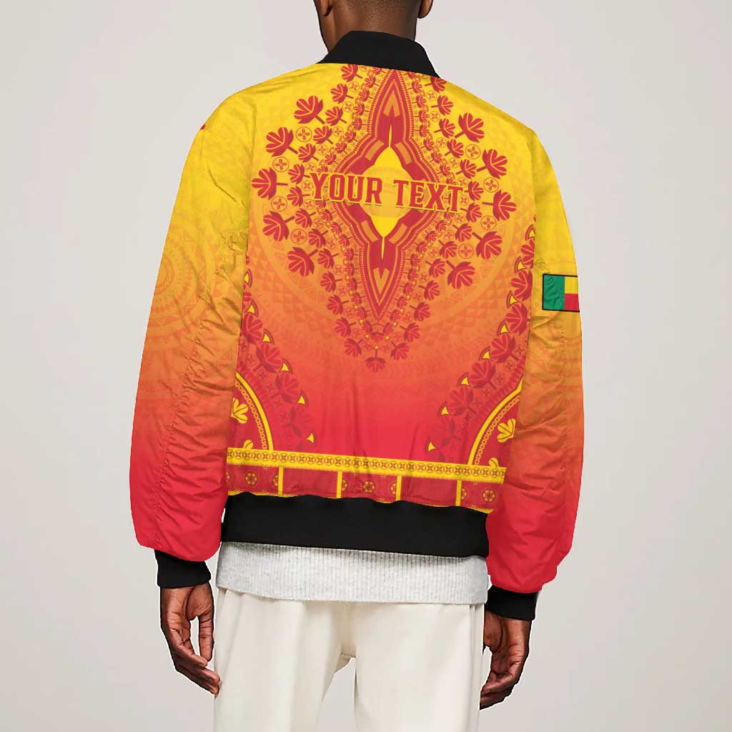 Personalized Afro Benin Bomber Jacket African Dashiki Style - African Pride