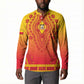 Personalized Benin African Dashiki Button Sweatshirt