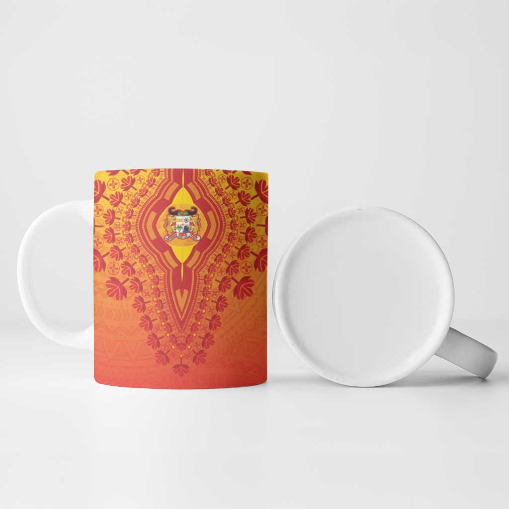 Personalized Benin African Dashiki Ceramic Mug