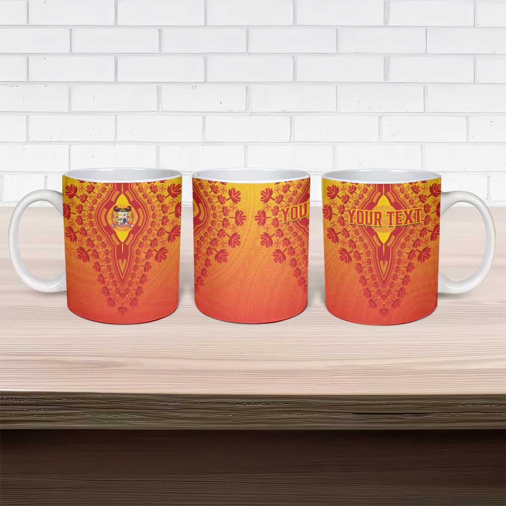 Personalized Benin African Dashiki Ceramic Mug