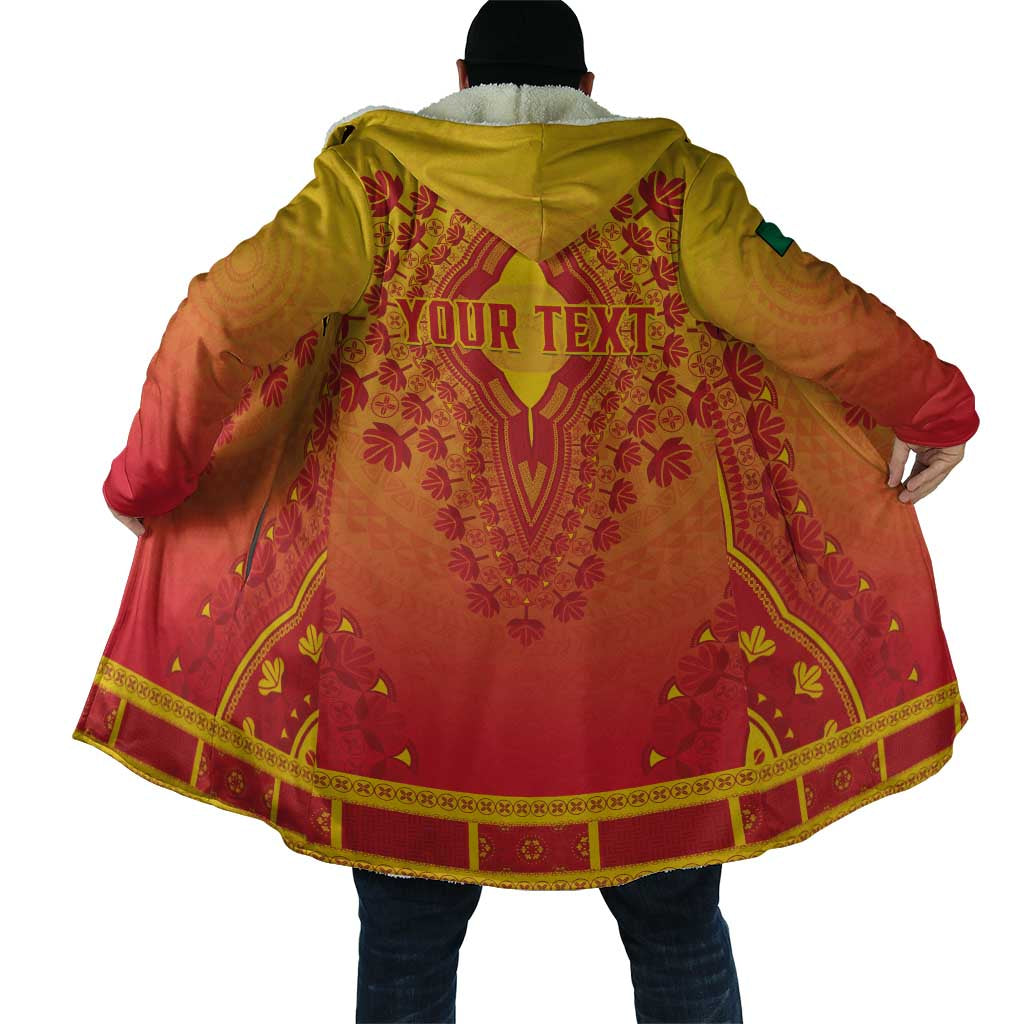 Personalized Benin African Dashiki Cloak
