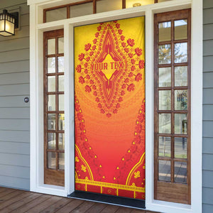 Personalized Benin African Dashiki Door Cover