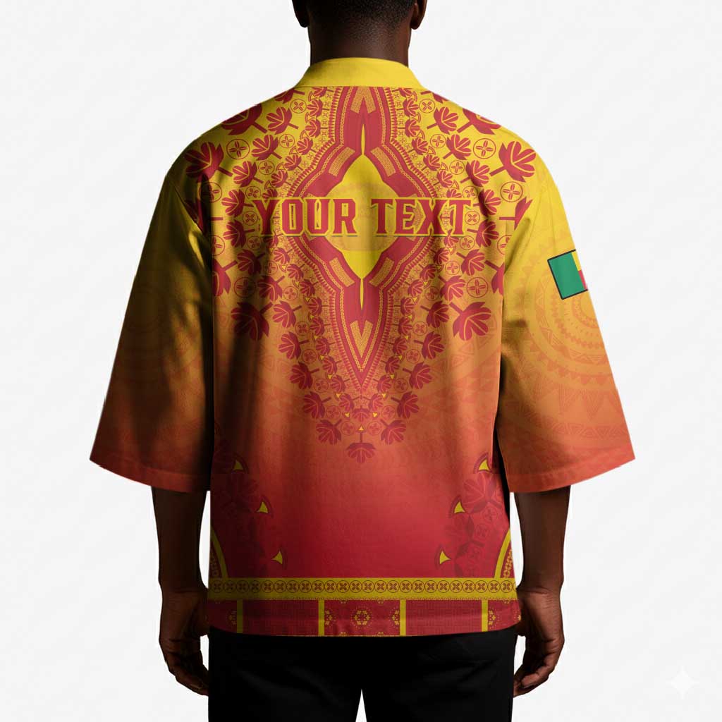 Personalized Benin African Dashiki Kimono