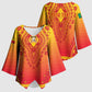 Personalized Benin African Dashiki Kimono Sleeve Blouse
