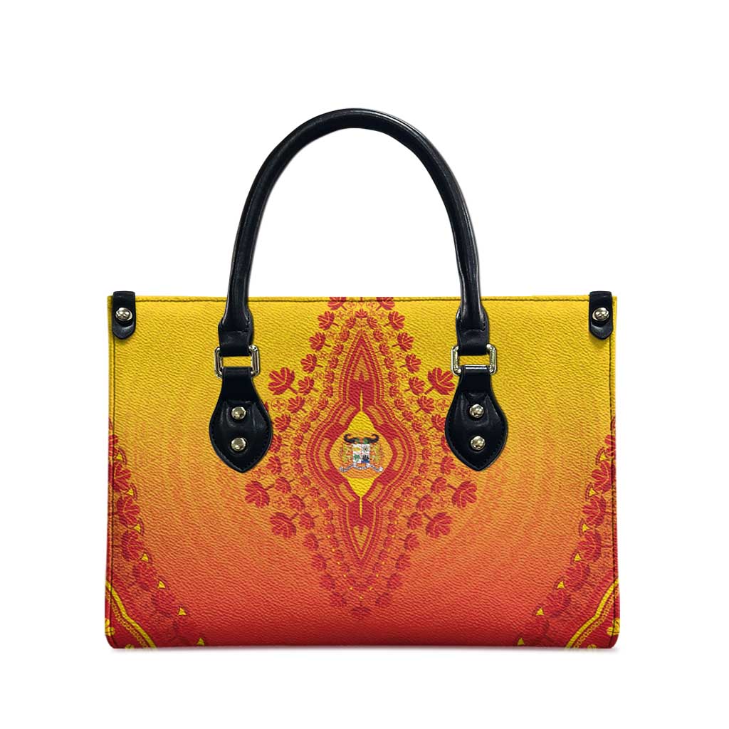 Benin African Dashiki Leather Bag