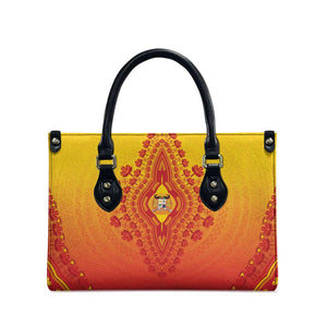 Benin African Dashiki Leather Bag