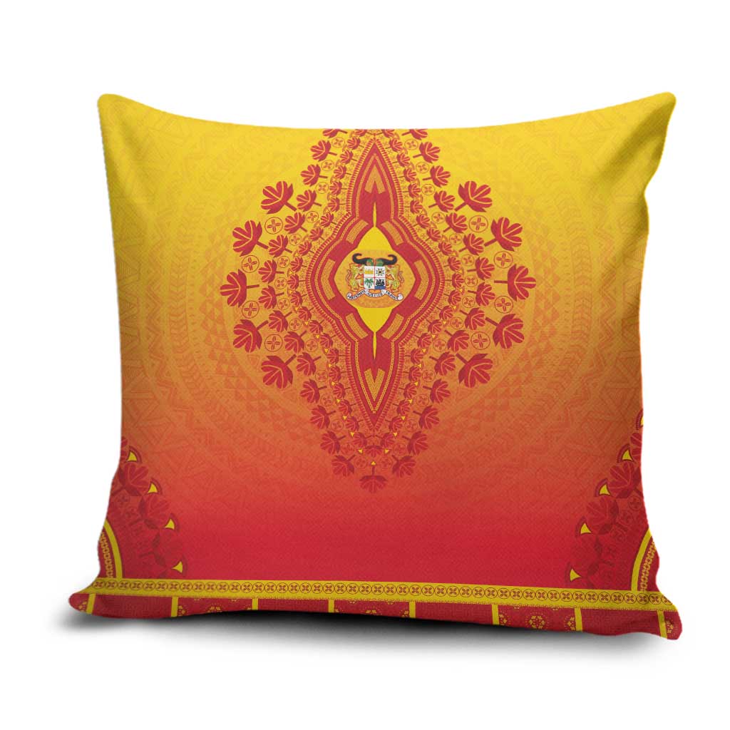 Benin African Dashiki Pillow Cover