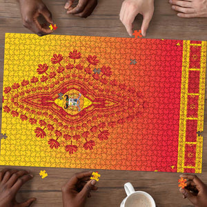 Benin African Dashiki Puzzle
