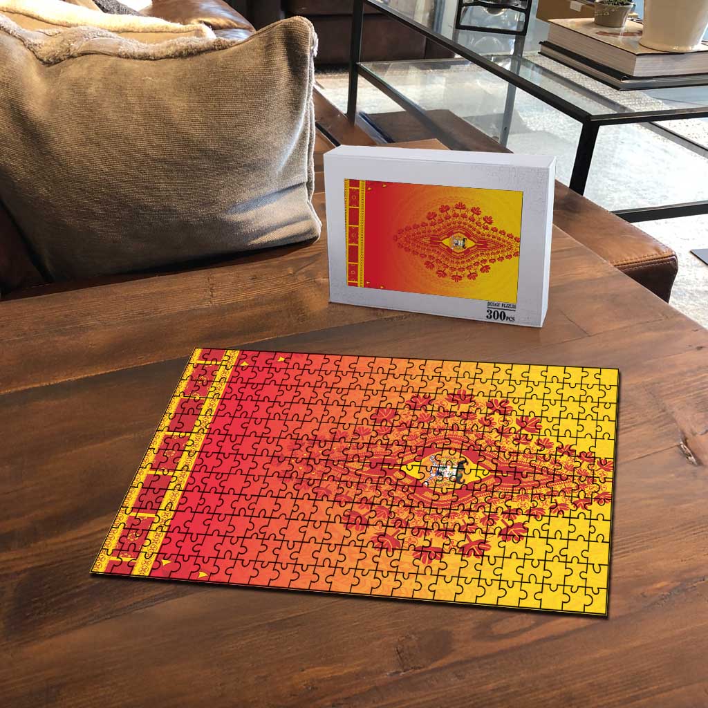 Benin African Dashiki Puzzle