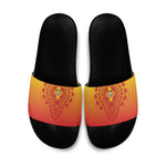 Benin African Dashiki Slide Sandals