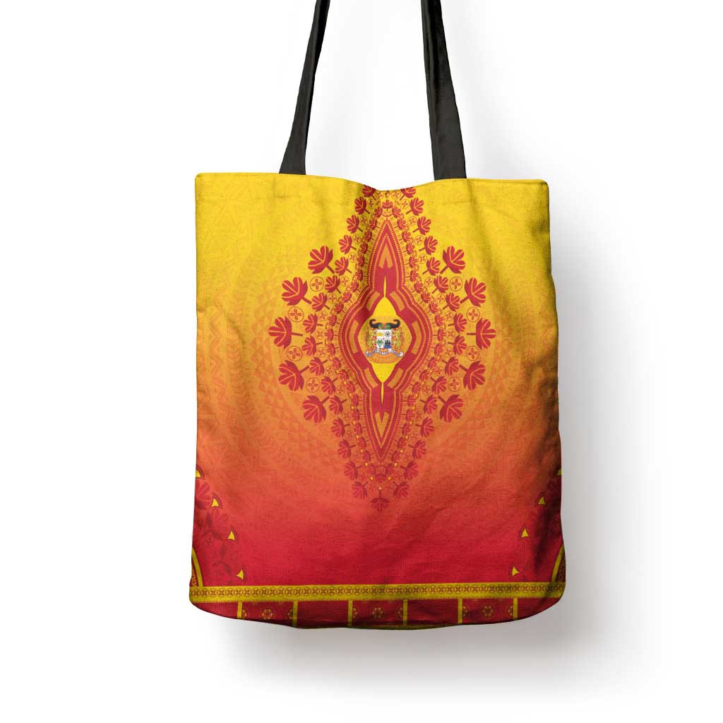 Benin African Dashiki Tote Bag