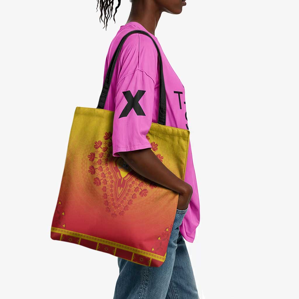 Benin African Dashiki Tote Bag