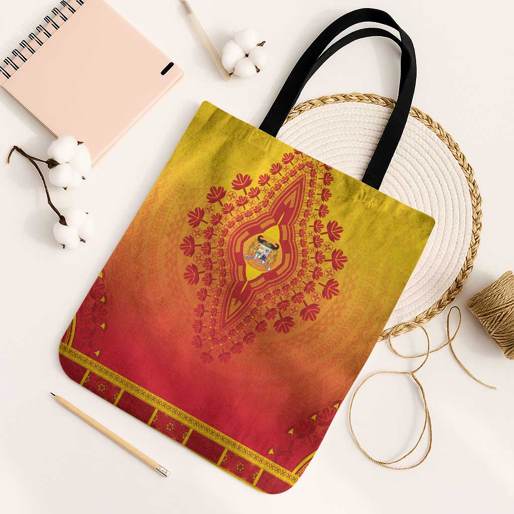 Benin African Dashiki Tote Bag