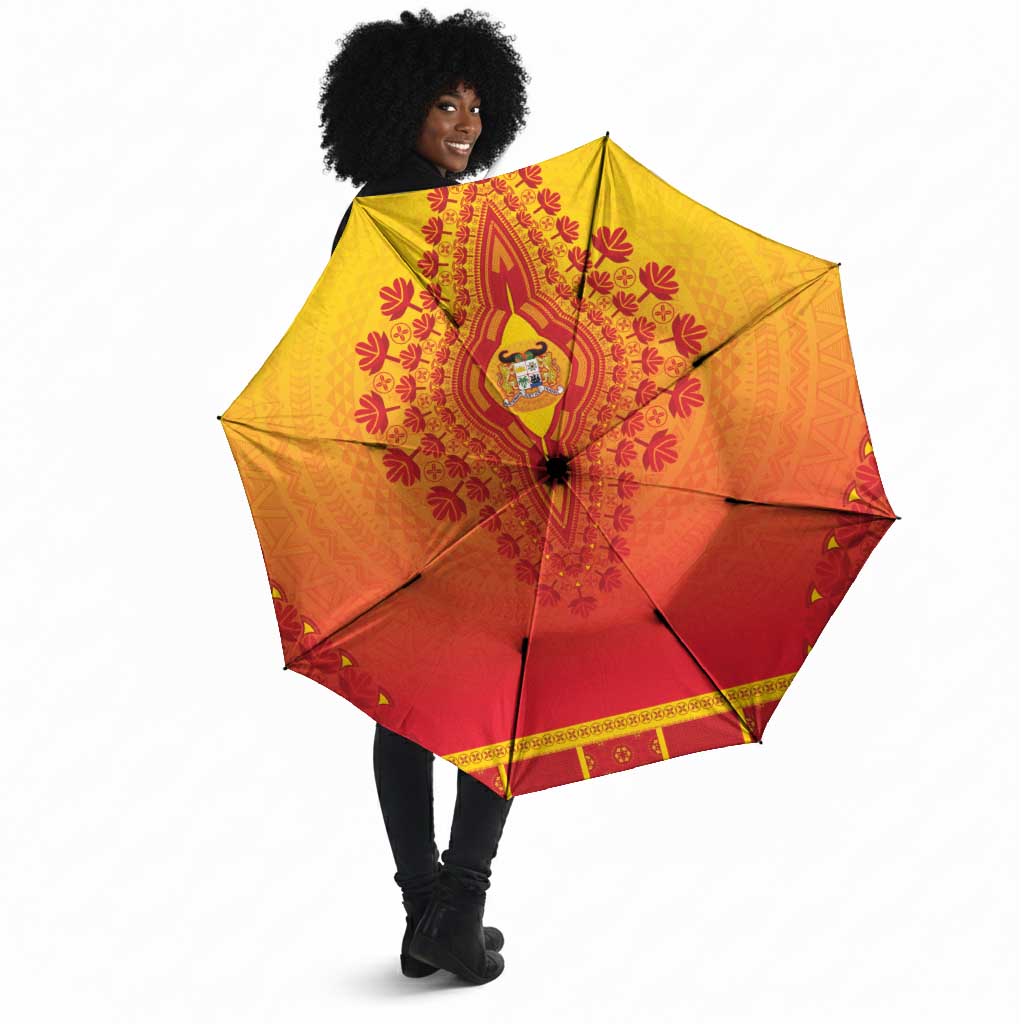 Benin African Dashiki Umbrella