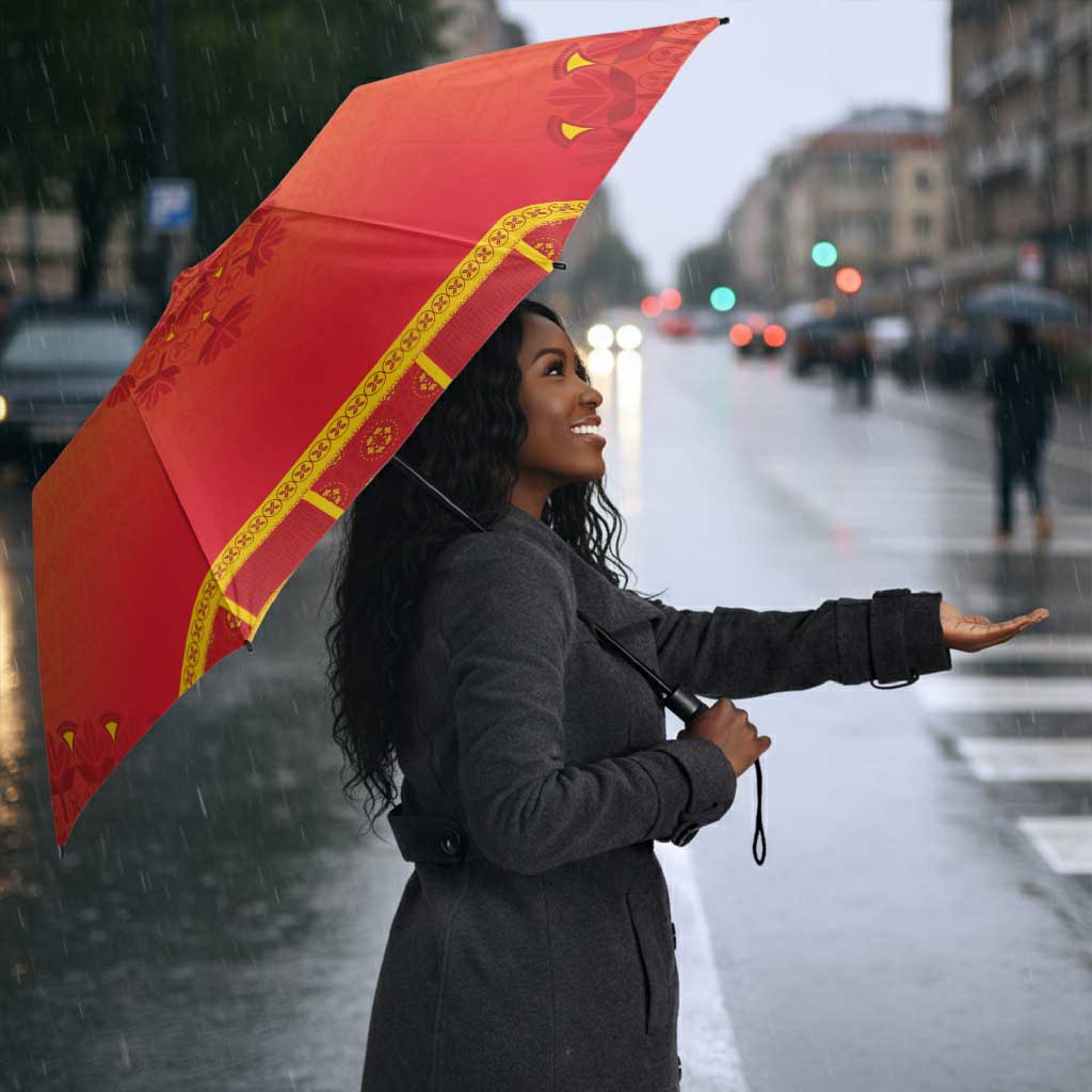 Benin African Dashiki Umbrella