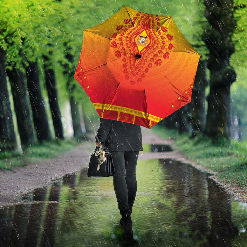 Benin African Dashiki Umbrella