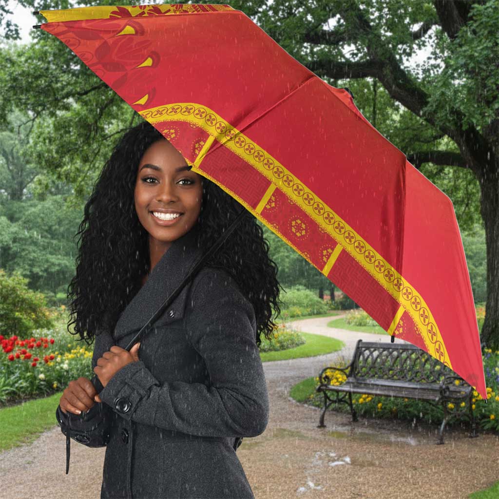 Benin African Dashiki Umbrella