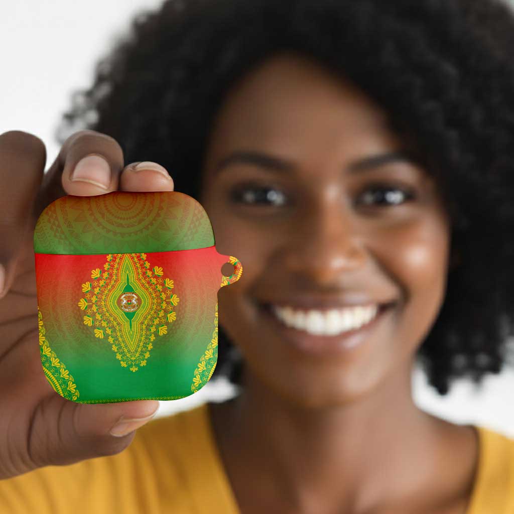 Burkina Faso African Dashiki AirPods Case