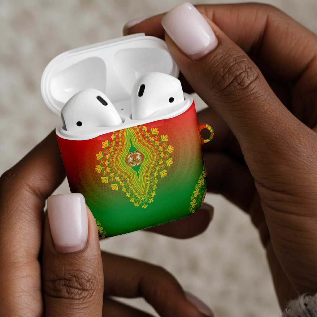 Burkina Faso African Dashiki AirPods Case