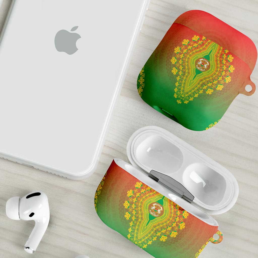 Burkina Faso African Dashiki AirPods Case